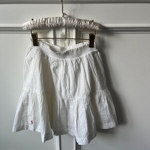 Polo by Ralph Lauren White Kids Skirt